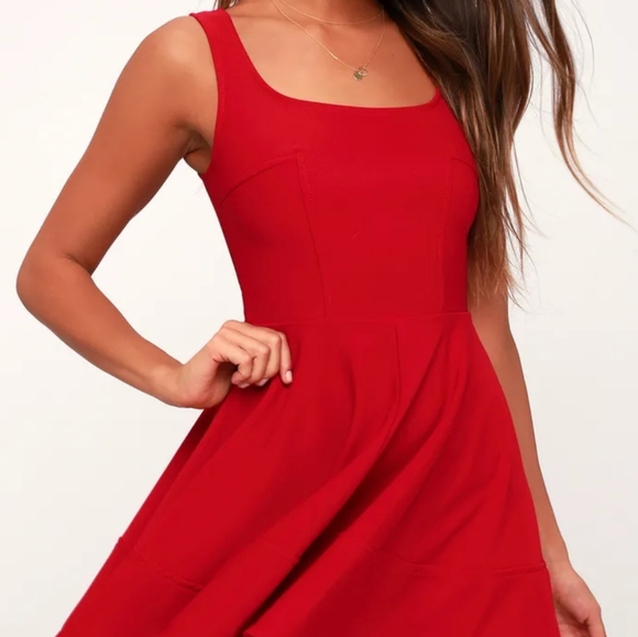 Lulu's Home Before Daylight Skater Dress - Picture 2 of 3